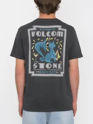 Saxy Cat T-shirt - STEALTH