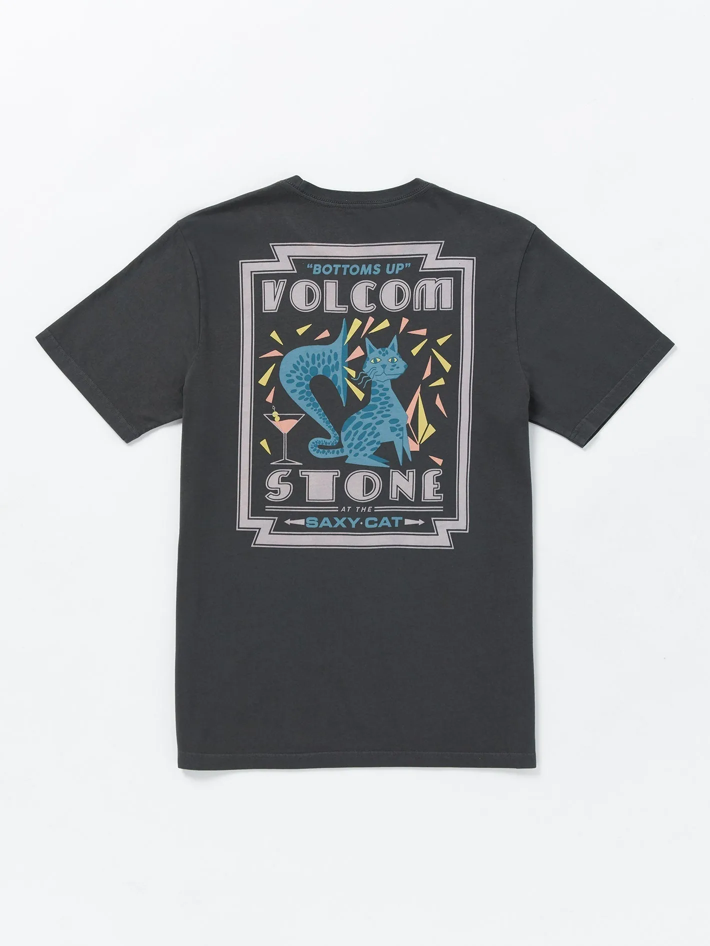 Saxy Cat T-shirt - STEALTH