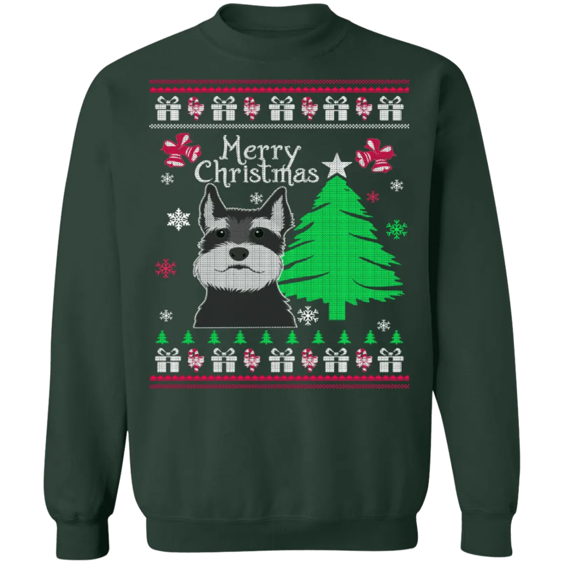 Schnauzer Ugly Christmas Sweater