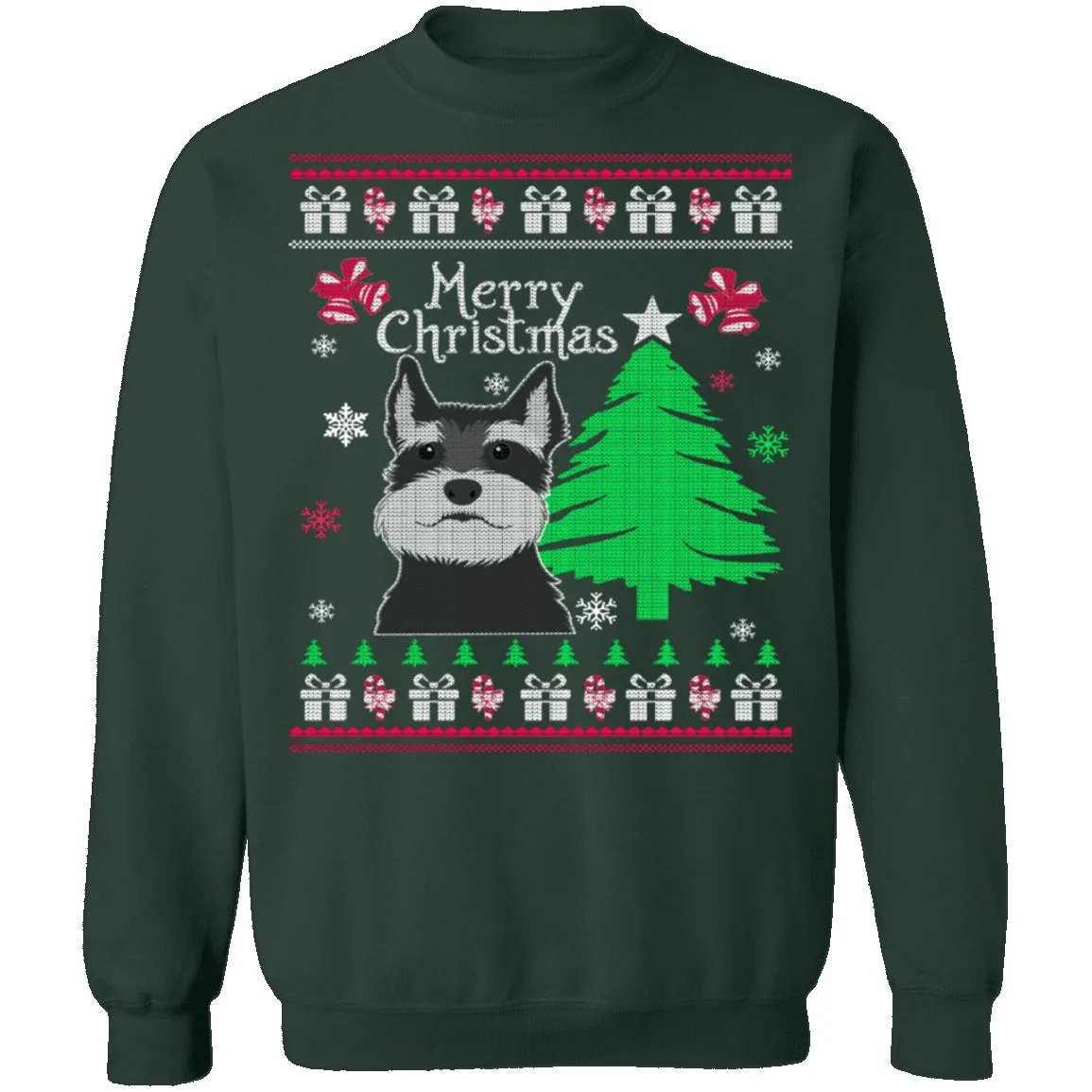 Schnauzer Ugly Christmas Sweater