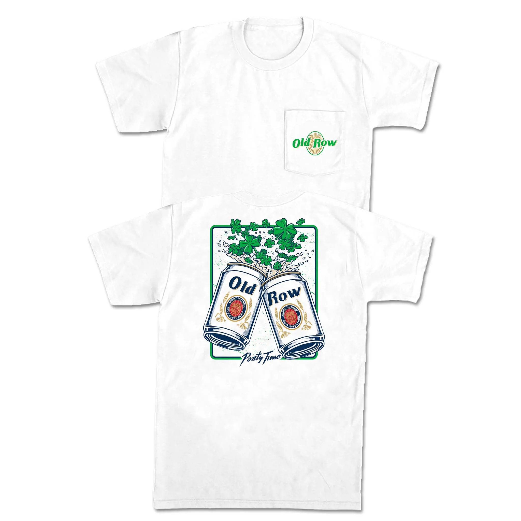 Shamrock Beers Pocket Short Sleeve T-Shirt