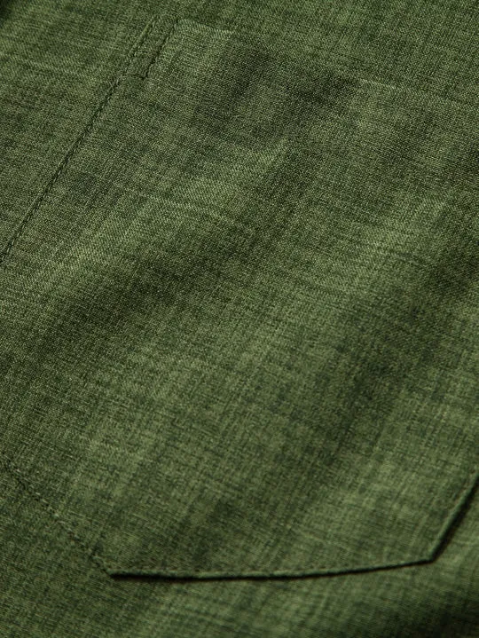 Short Sleeve Shirt & Straight Leg Linen Pants