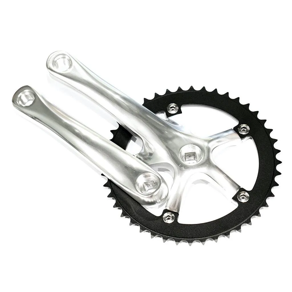 Single Speed Crankset - 130BCD - Silver