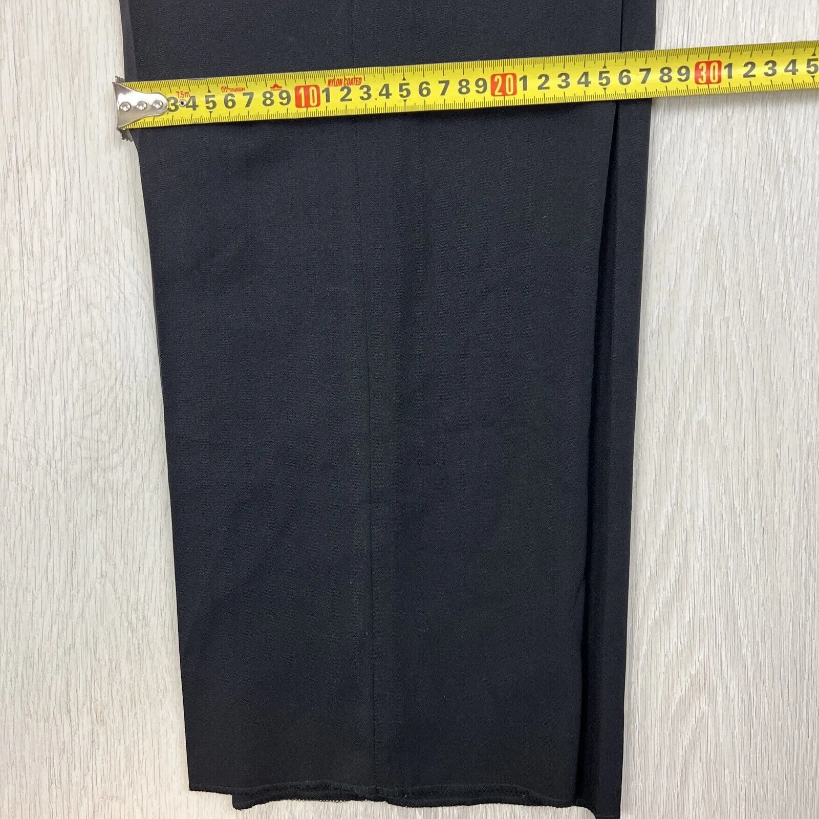 Smitty Basketball Officials Pants Black Size 34 Unfinished Inseam (New)