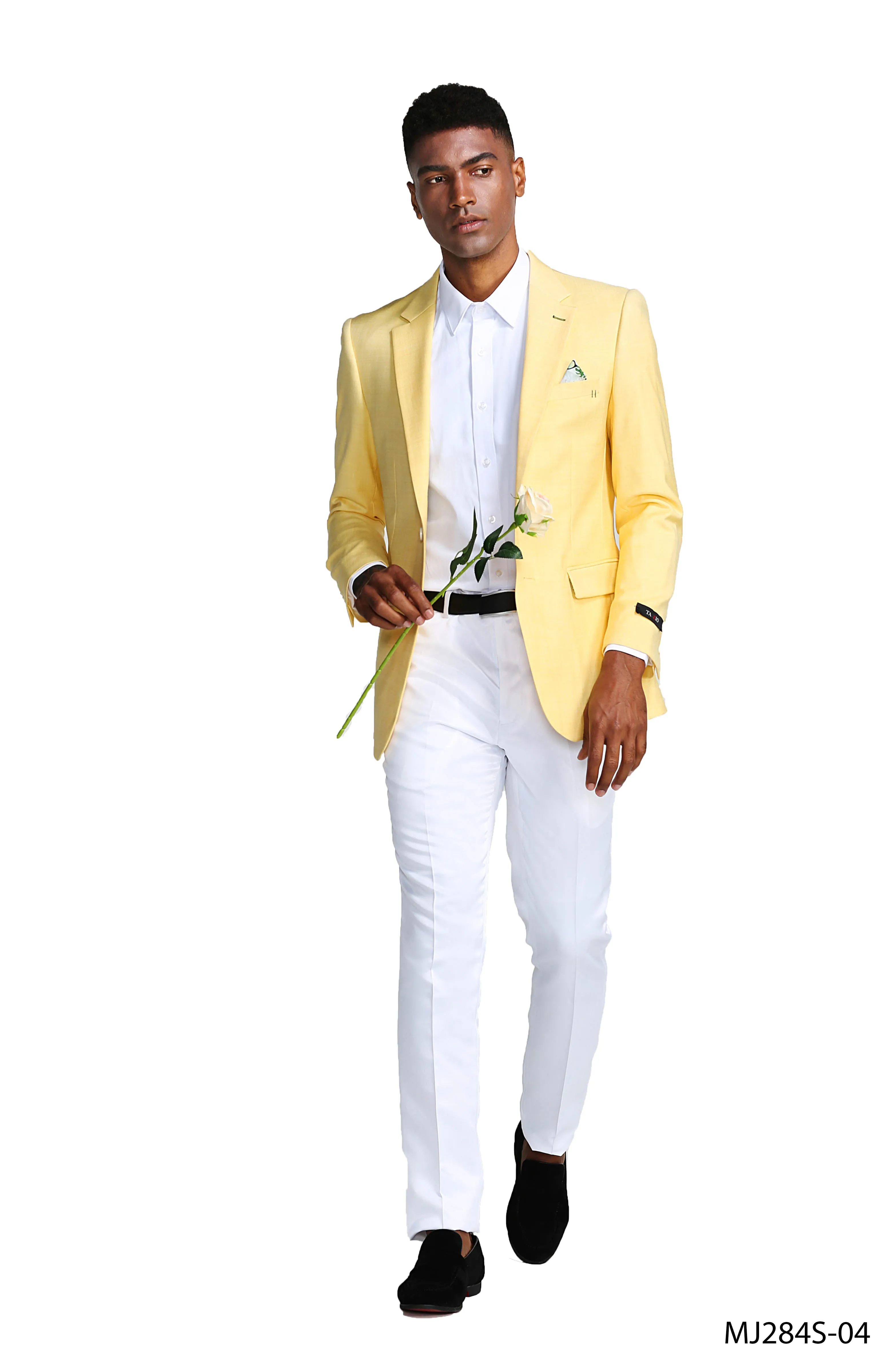 Solid Linen Look Notch Lapel Blazer Jacket
