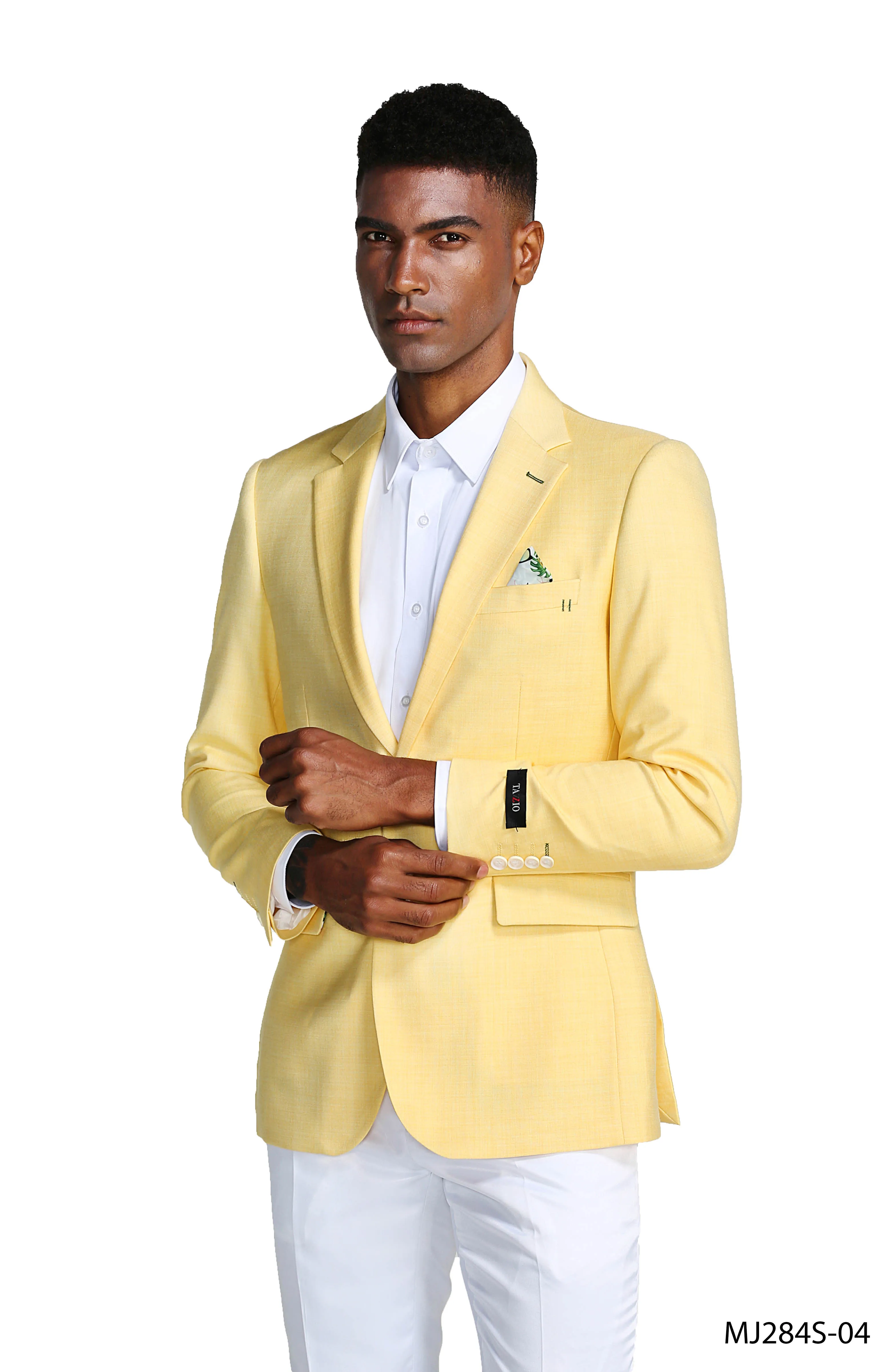 Solid Linen Look Notch Lapel Blazer Jacket