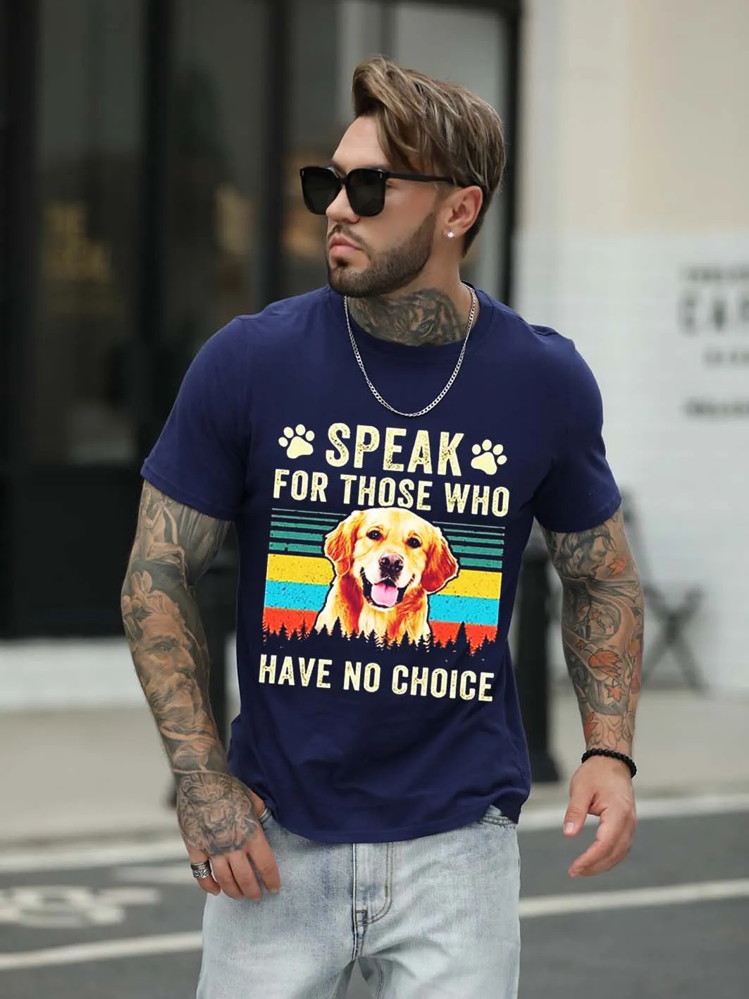 Speak For Those Who Have No Choice Dog Shirt