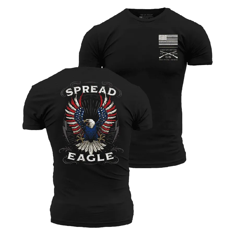 Spread Eagle T-Shirt - Black