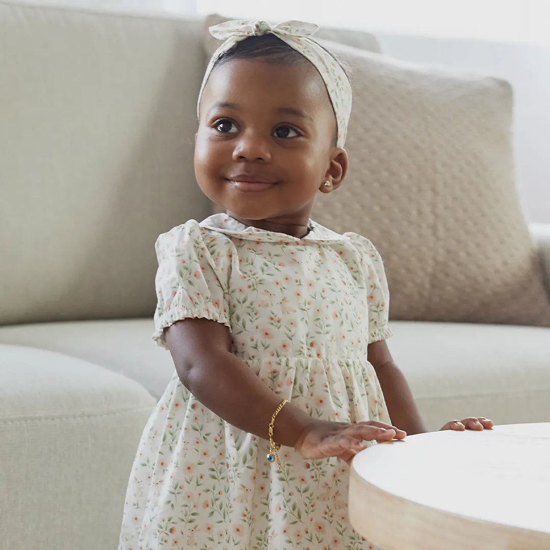 Spring Bunnies Poplin 3pc Dress Set
