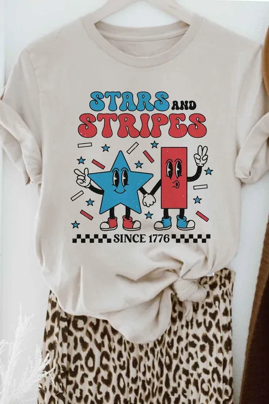 STARS AND STRIPES USA GRAPHIC TEE / T-SHIRT
