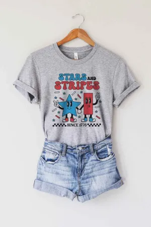 STARS AND STRIPES USA GRAPHIC TEE / T-SHIRT