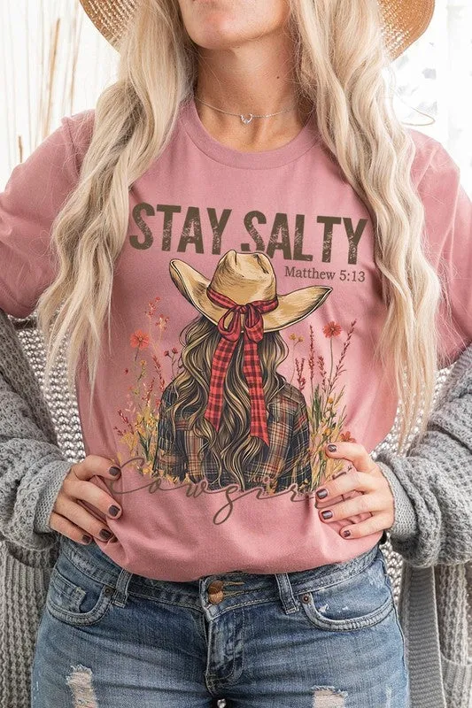 Stay Salty Christian Graphic Tee