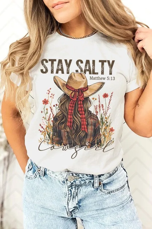 Stay Salty Christian Graphic Tee