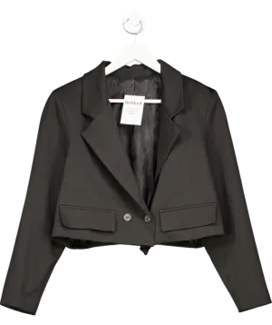 storets Black Cropped Blazer UK XS/S