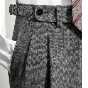 SummitWear Hochbund-Wollhosen für Herren