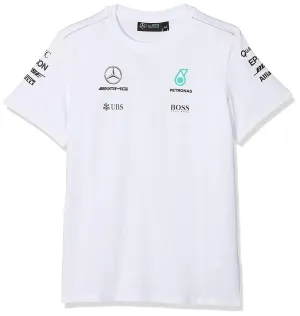 T-SHIRT Tee kids Formula One 1 Mercedes AMG Petronas F1 Child Driver NEW!