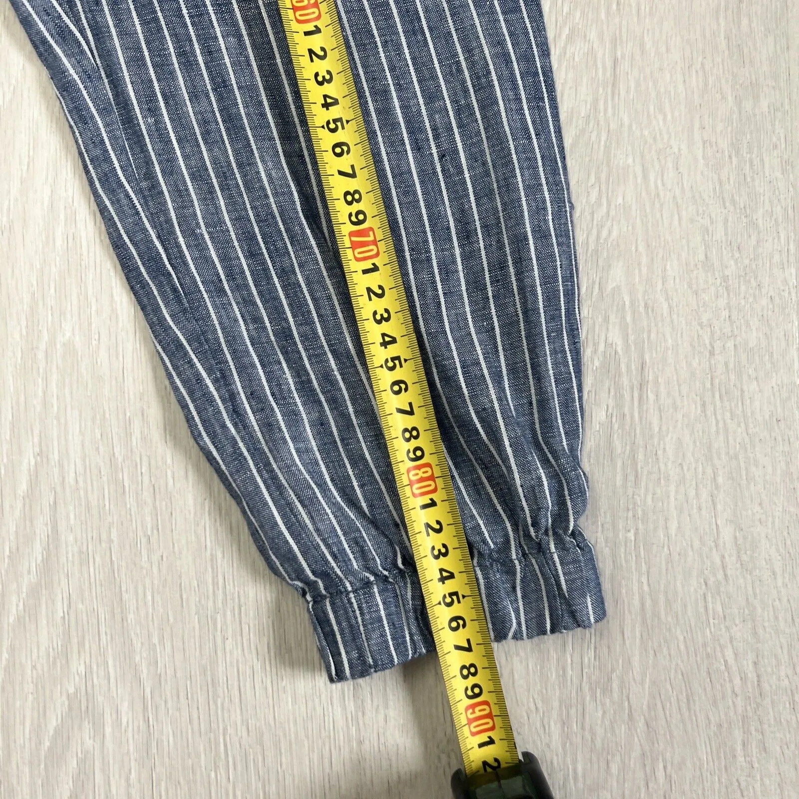 Target Womens Linen Jogger Stripe Size 12 (new)