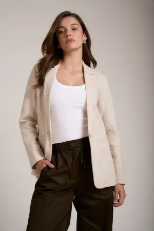 The Linen Blend Blazer