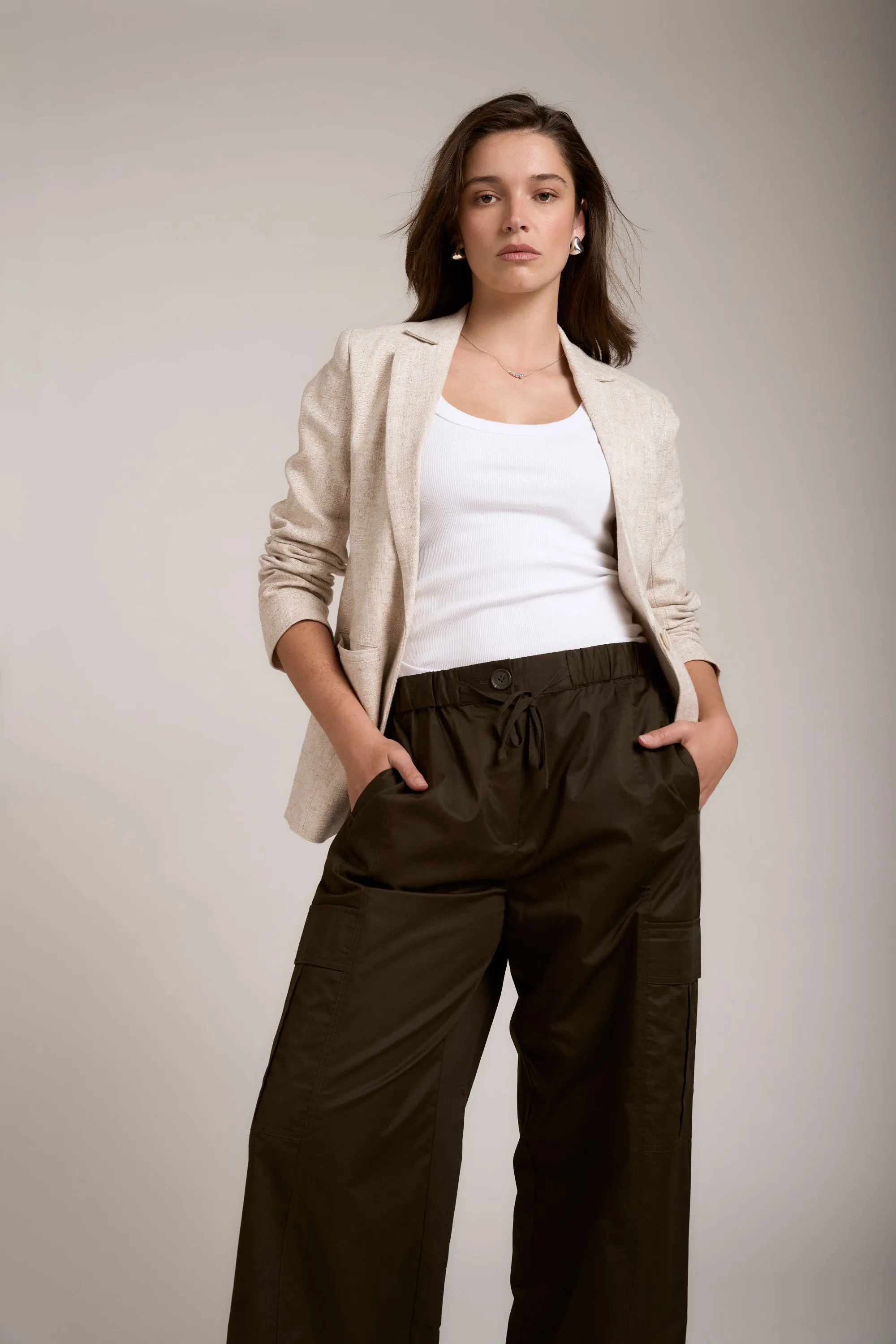The Linen Blend Blazer