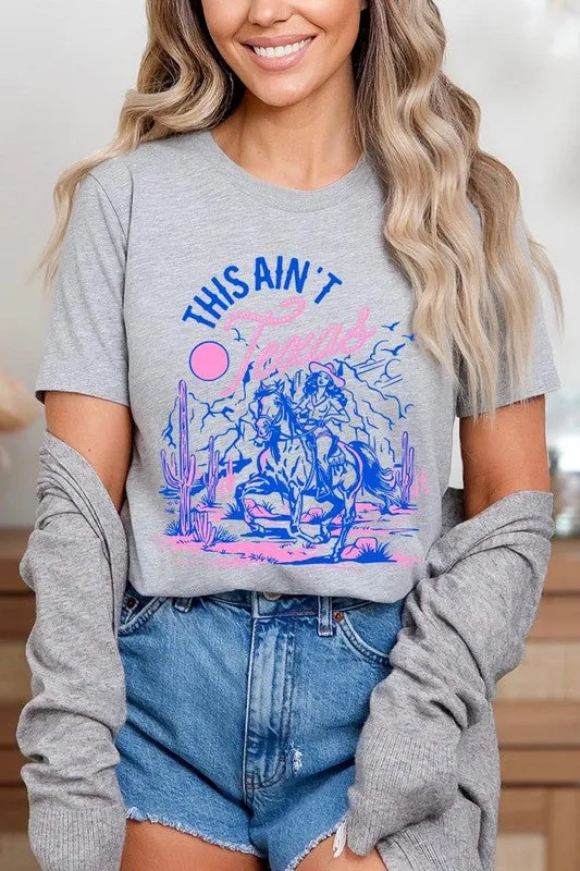 This Aint Texas Cowgirl Boots Graphic T Shirts