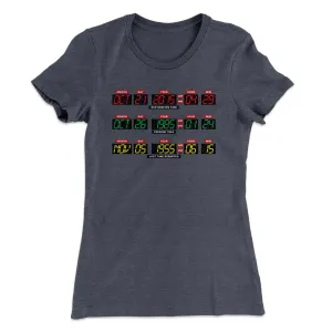 Time Machine Dashboard Women's T-Shirt