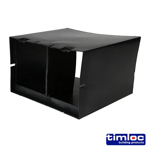 Timloc 1202/2 Through Wall Cavity Sleeve for Two Airbricks Stacked