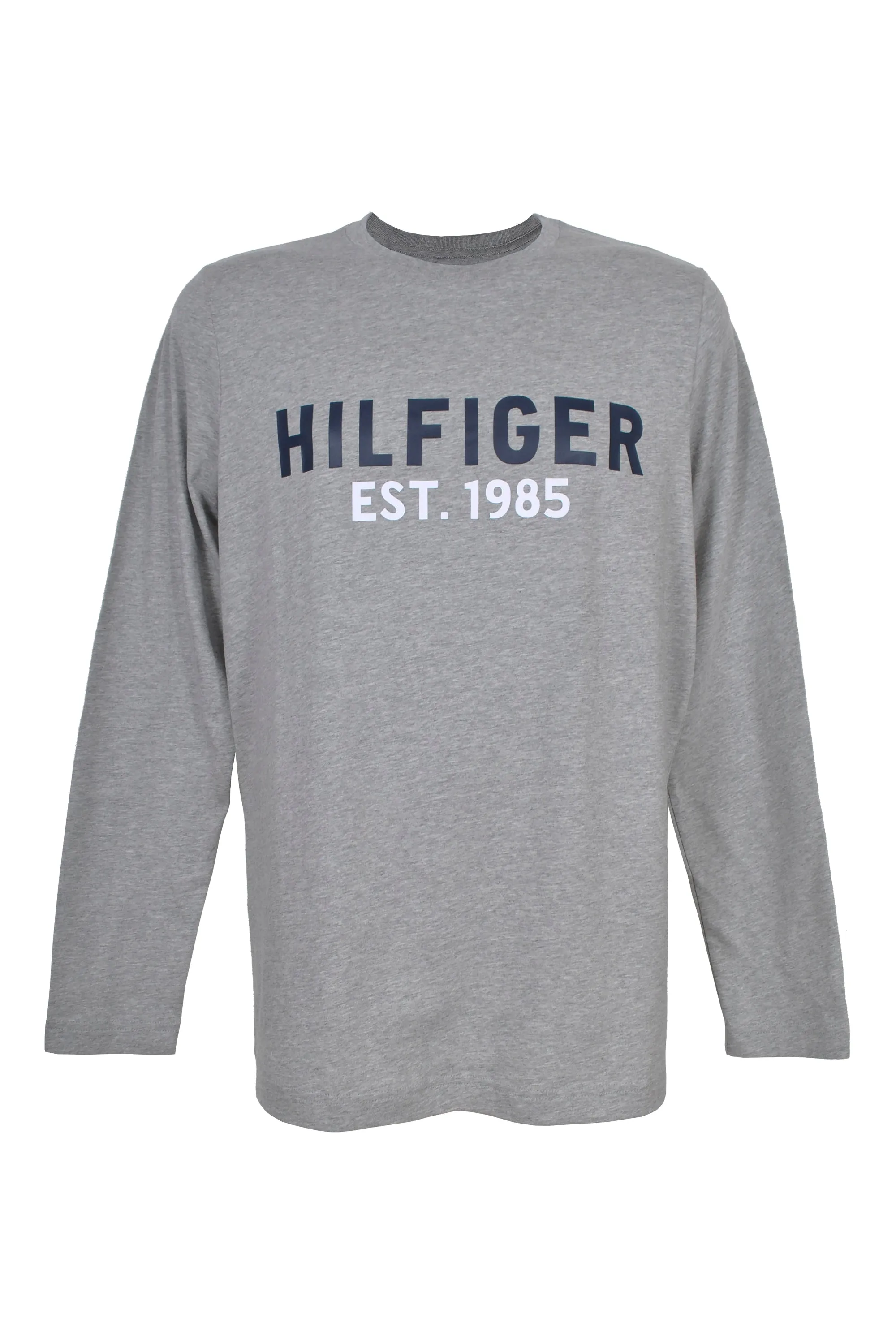 Tommy Hilfiger Men's Crew Neck Long Sleeve Graphic Tee Shirt