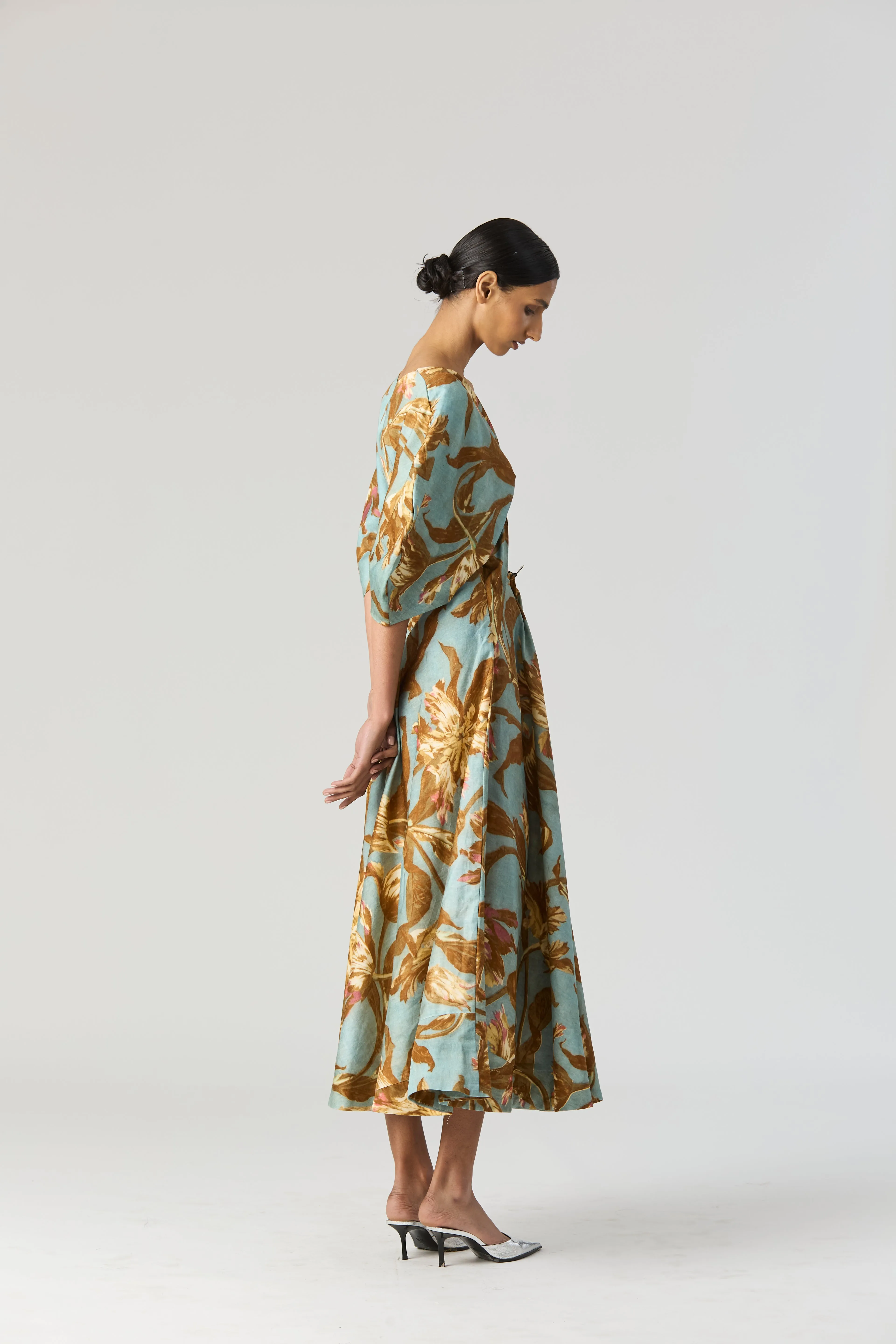Trevi Front Knotted Dress