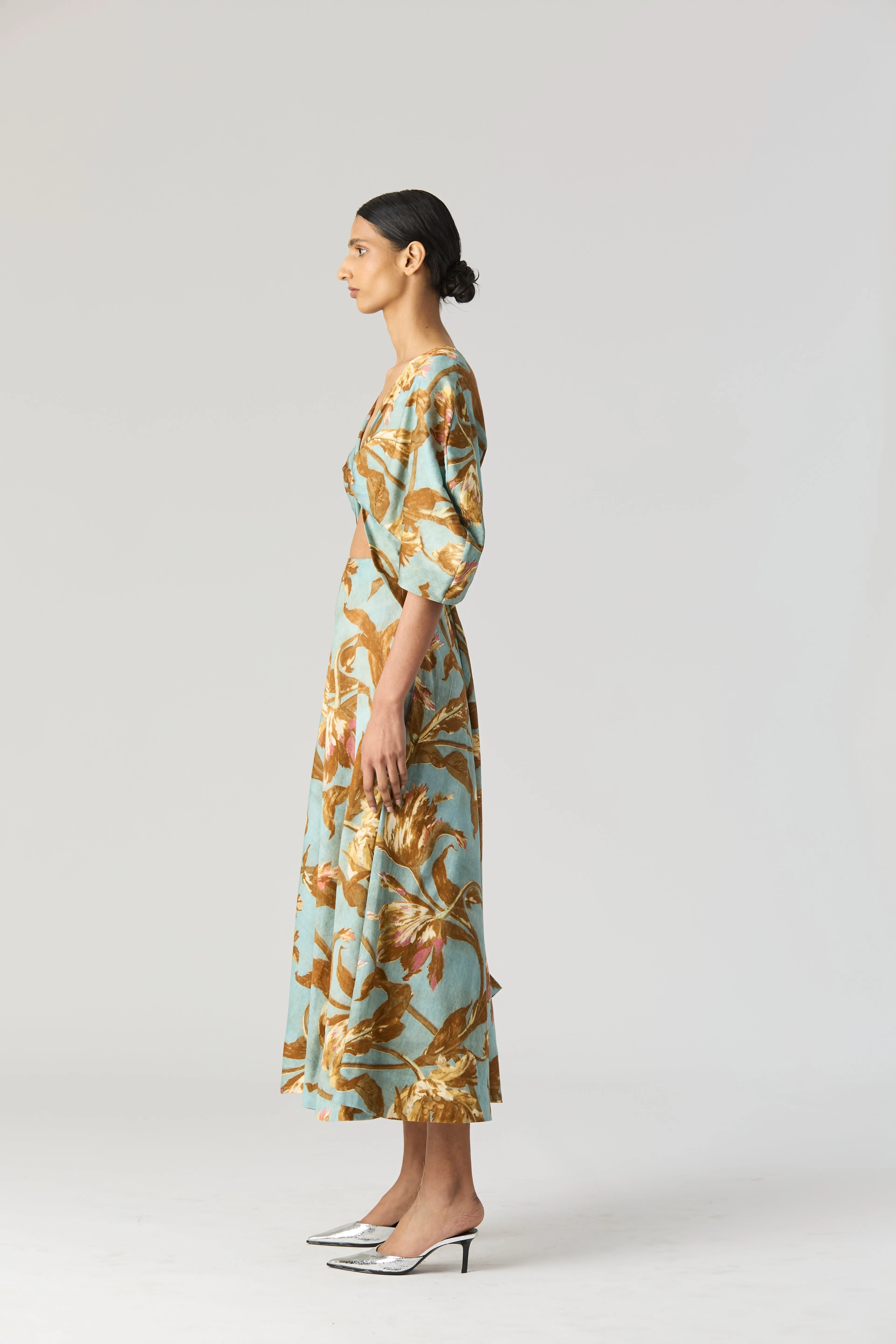 Trevi Front Knotted Dress