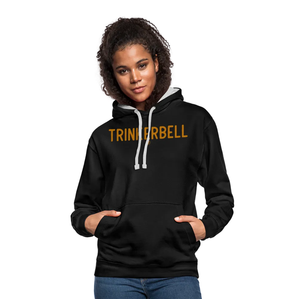 Trinkerbell - Kontrast-Hoodie