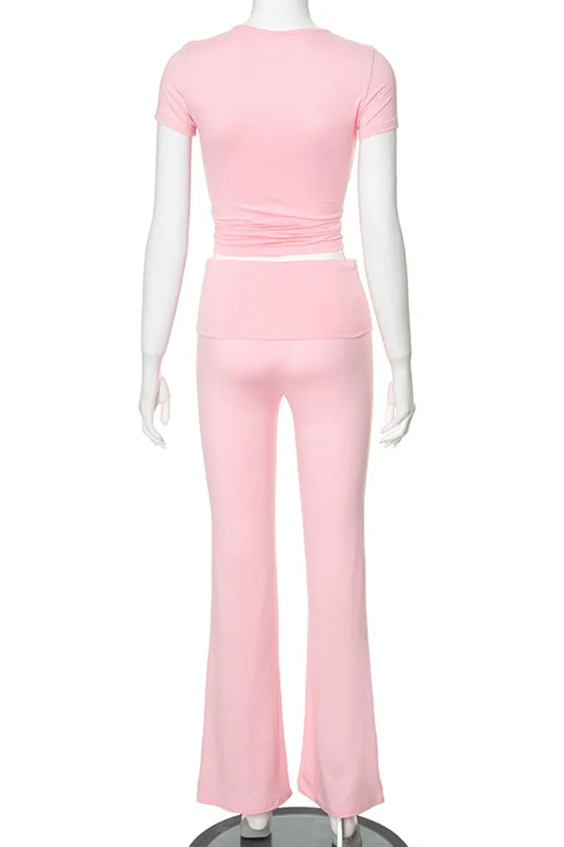 UL0133 Tee Shirt and Leggings Set