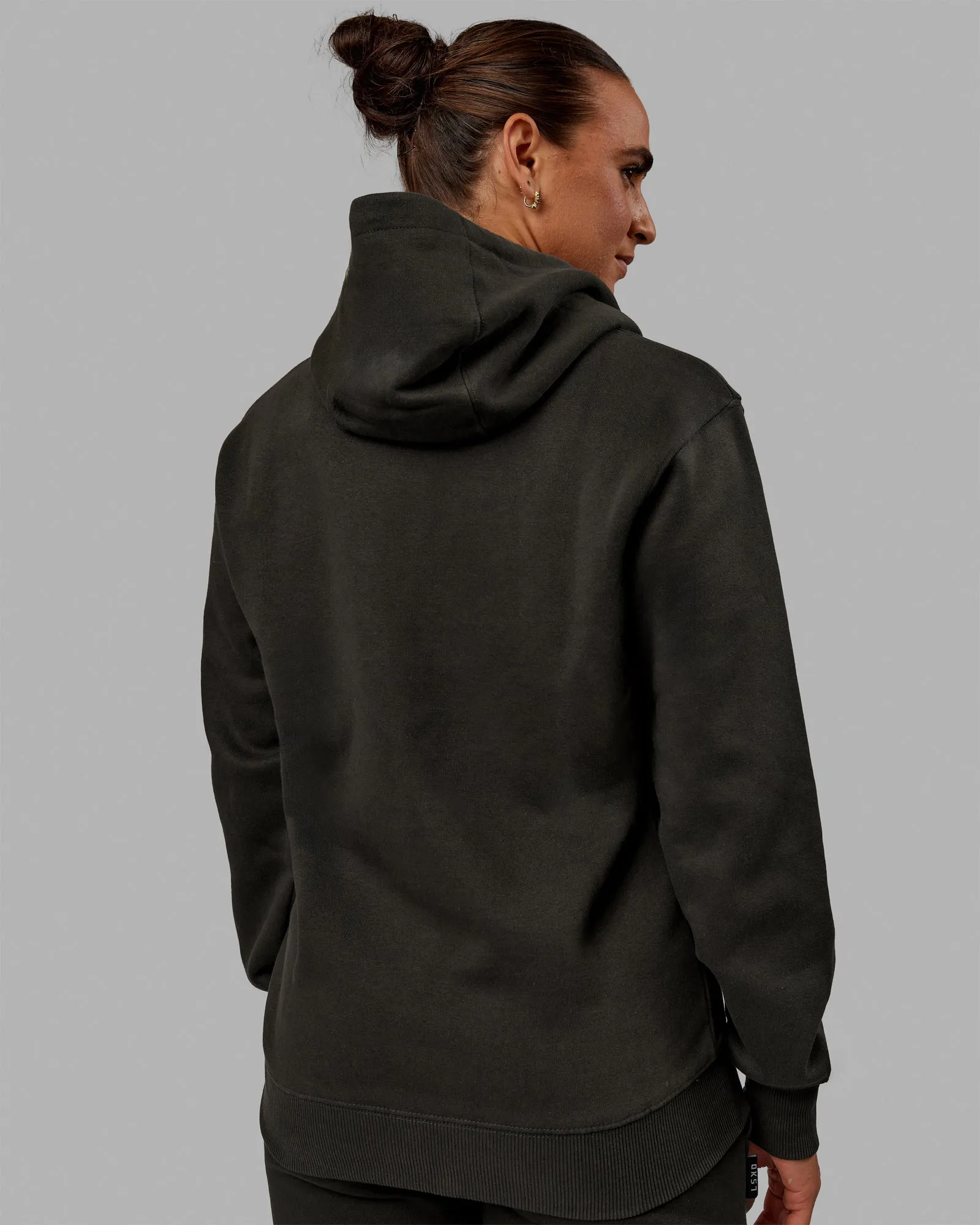 Unisex Structure Hoodie - Pirate Black-Black