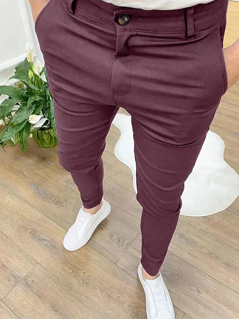UrbanStyle Herren Stretch-Businesshosen