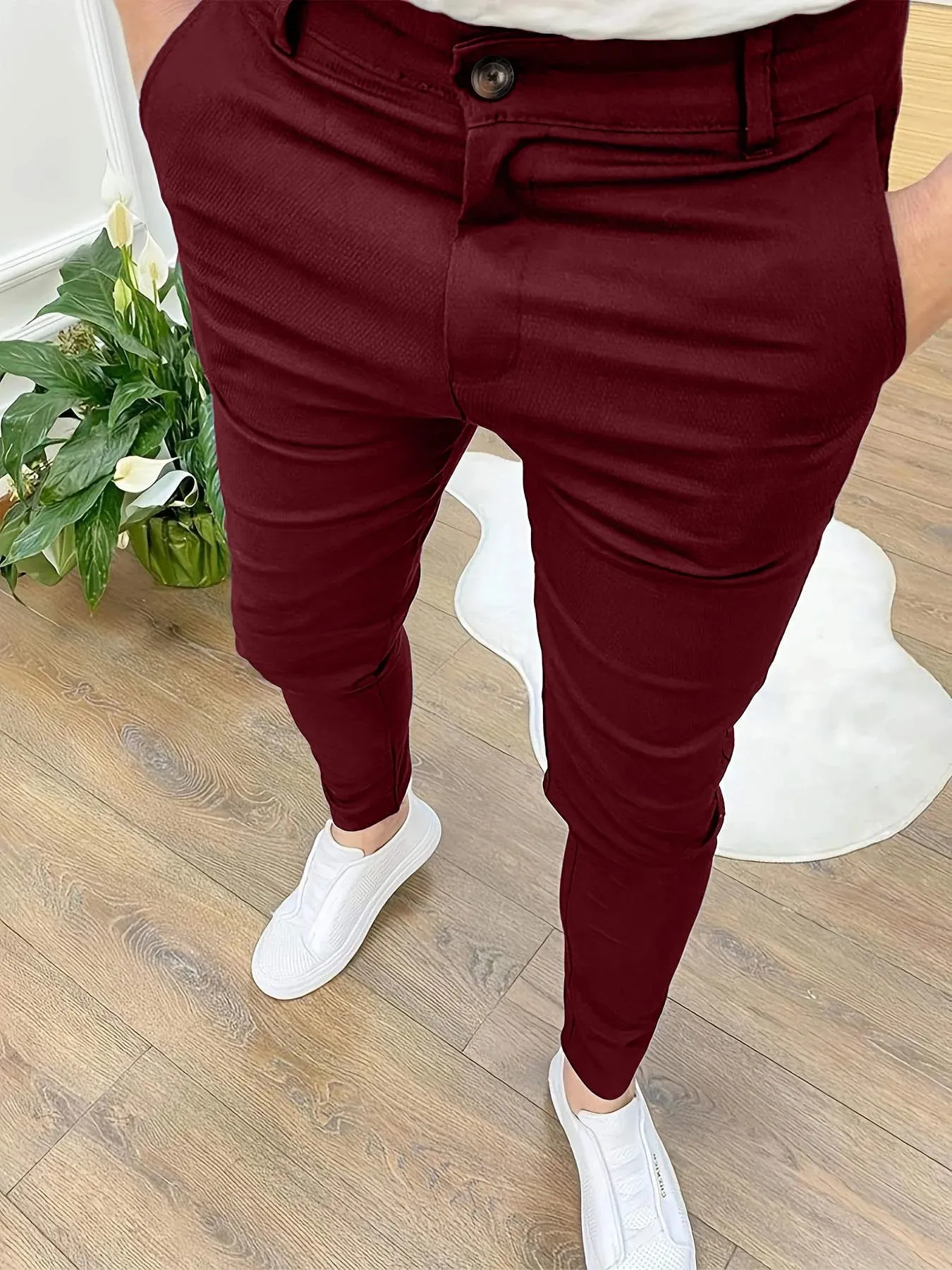 UrbanStyle Herren Stretch-Businesshosen