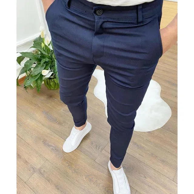 UrbanStyle Herren Stretch-Businesshosen