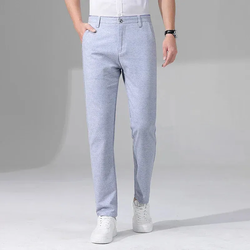 UrbanVibe Sommer Stretch Linen Hosen
