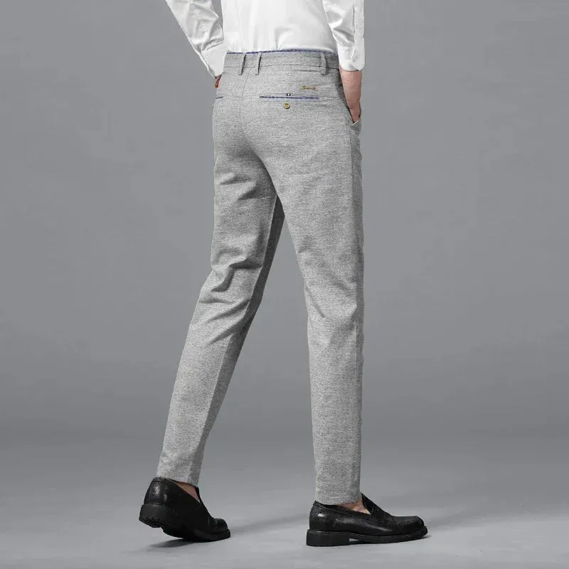 UrbanVibe Sommer Stretch Linen Hosen