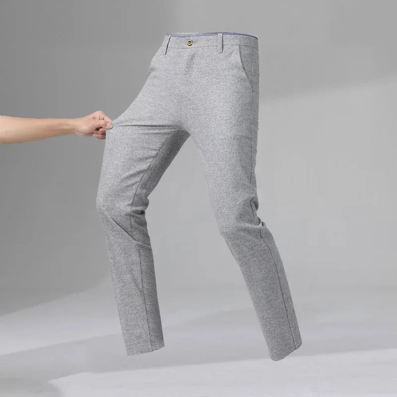 UrbanVibe Sommer Stretch Linen Hosen