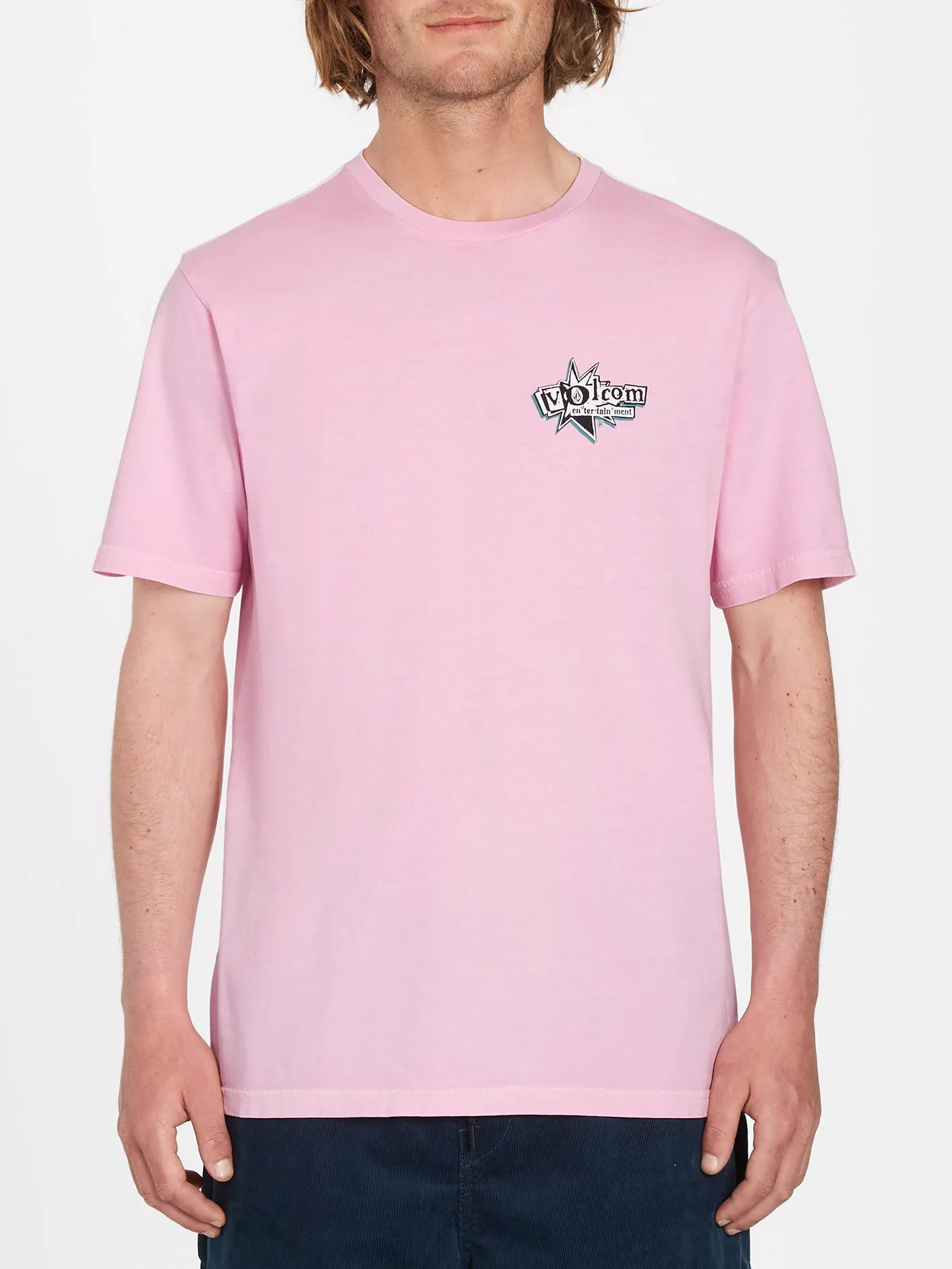 V Entertainment T-shirt - REEF PINK