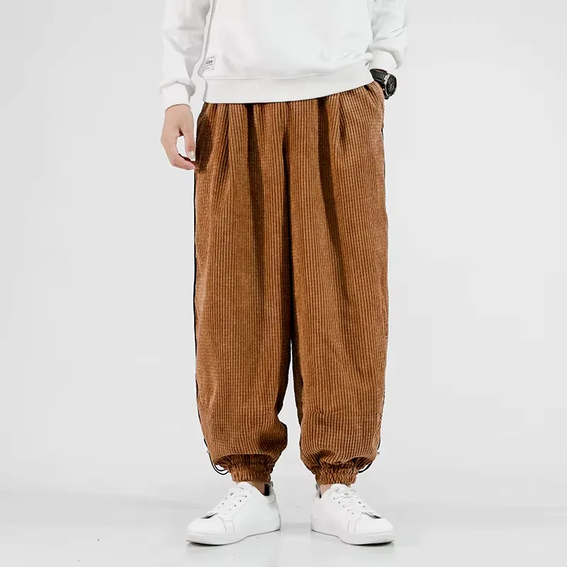 Velour Corduroy Pants