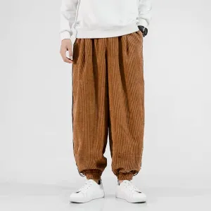 Velour Corduroy Pants