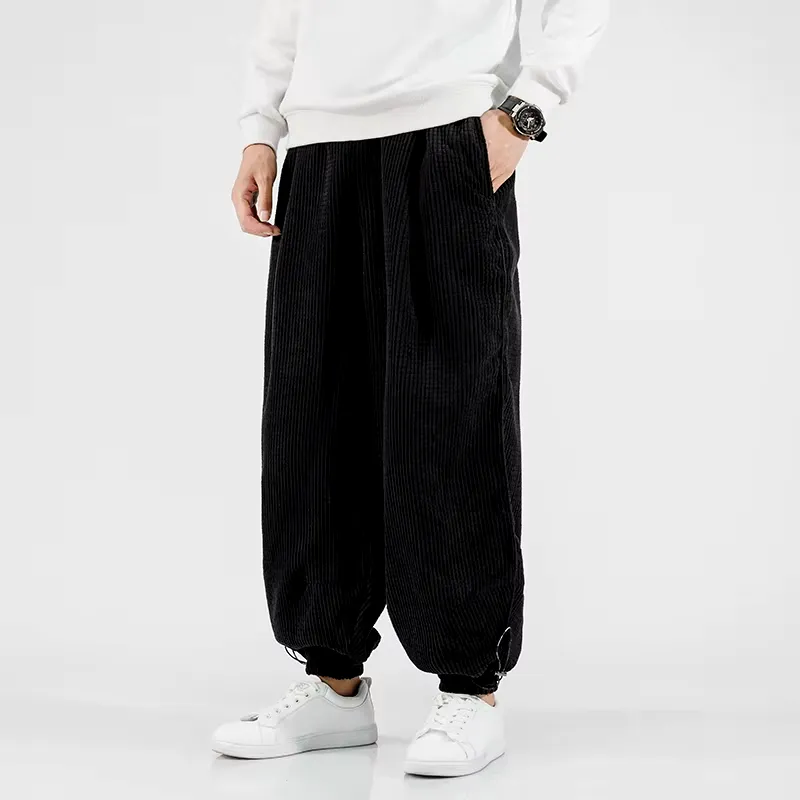 Velour Corduroy Pants