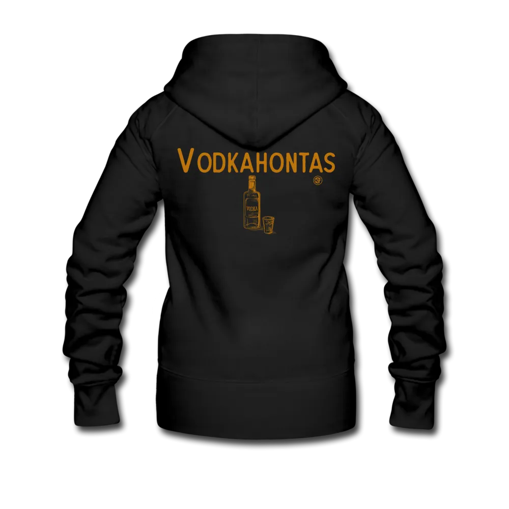 Vodkahontas - Frauen Premium Kapuzenjacke