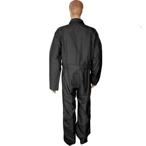 VTS FR Tactical Coveralls NFS-707 Black Nomex IIIA by Dupont