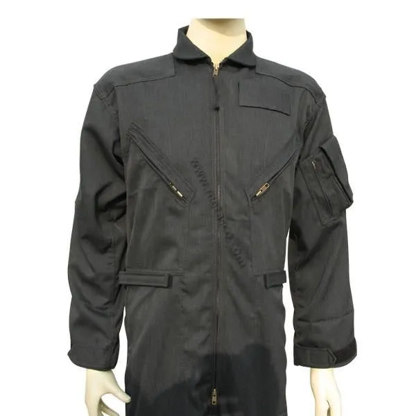 VTS FR Tactical Coveralls NFS-707 Black Nomex IIIA by Dupont