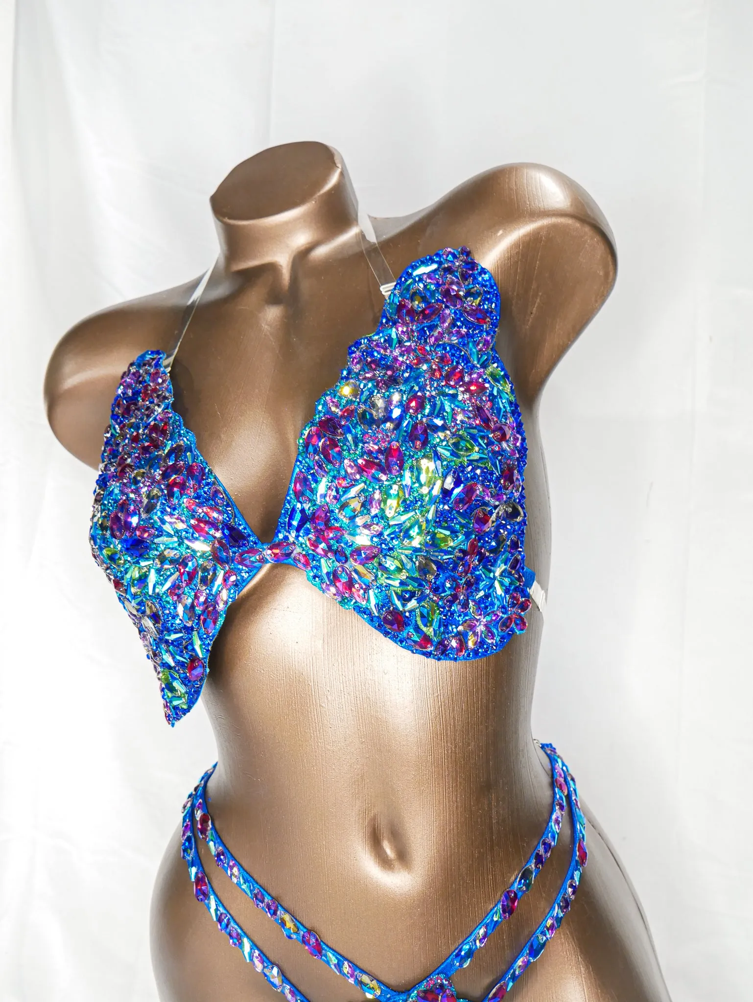 WBFF Butterfly Bikini Suit