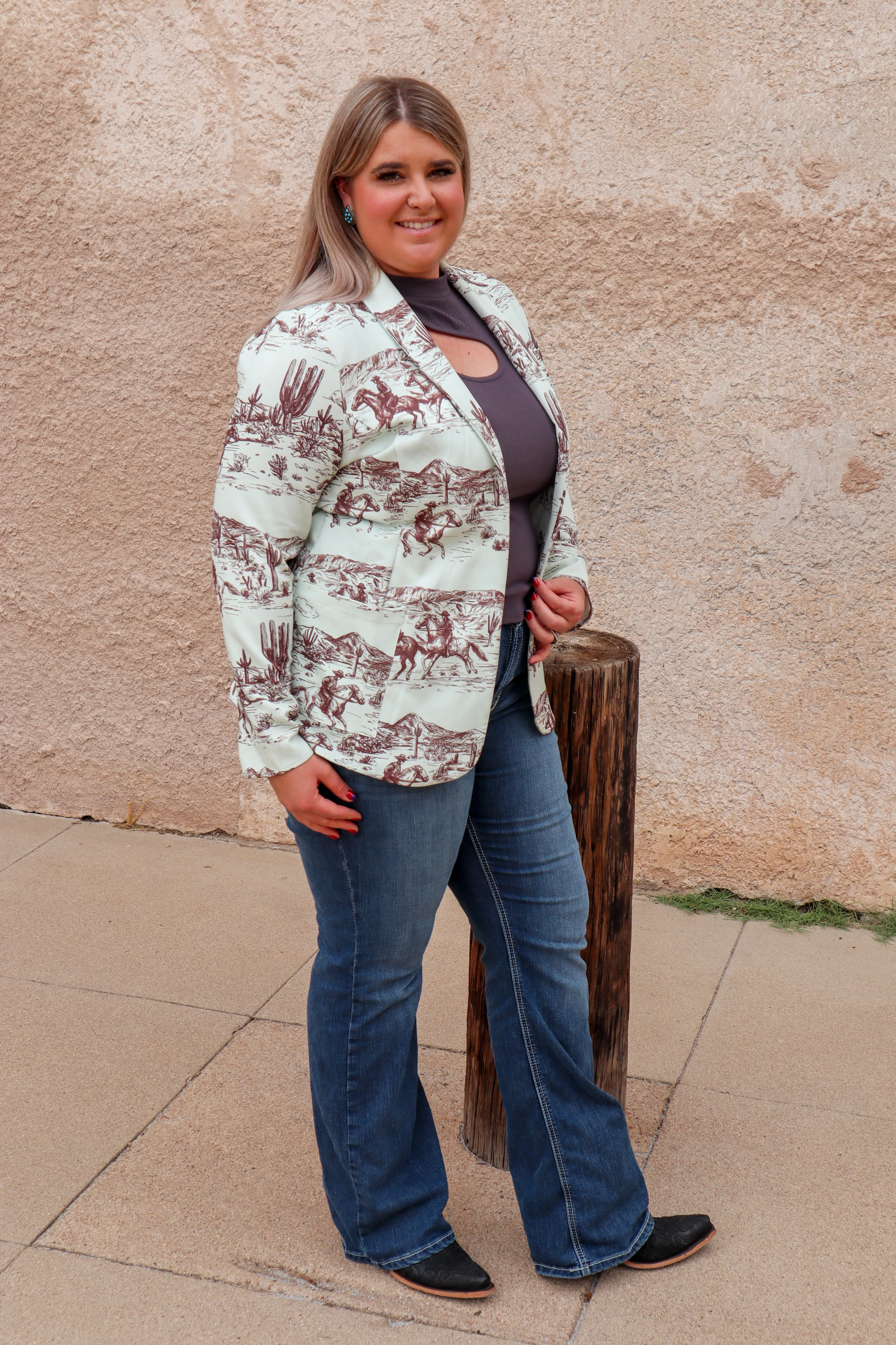 Western Scene Blazer