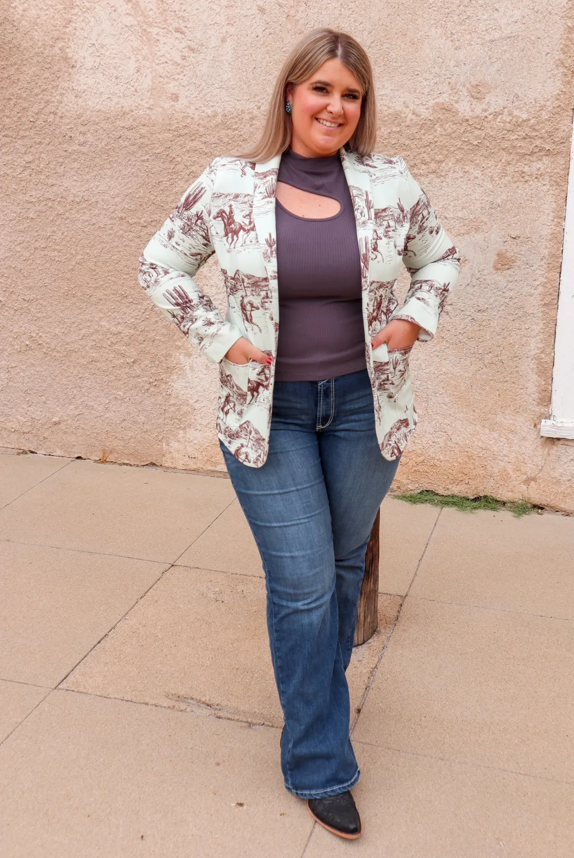 Western Scene Blazer