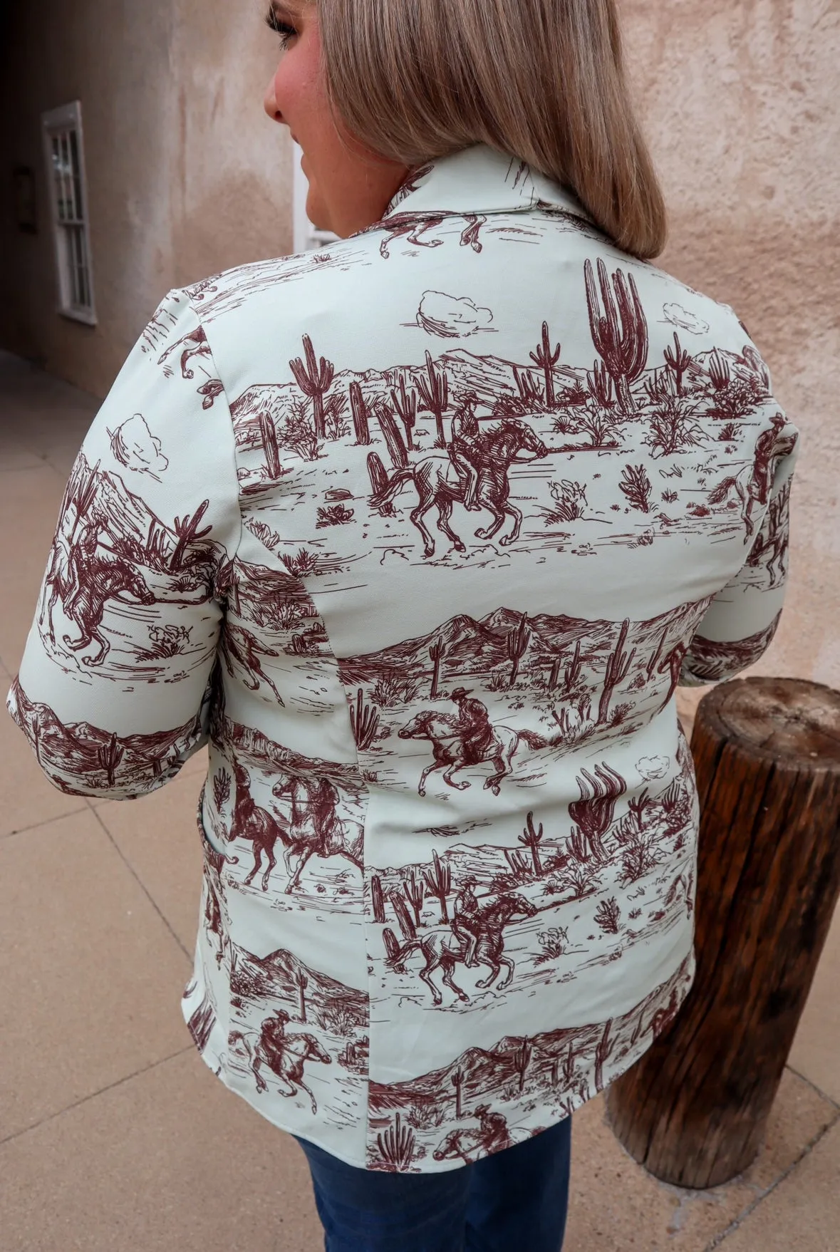 Western Scene Blazer