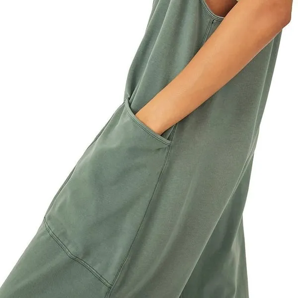 Wide Leg Jumpsuit with Pockets (Buy 2 Vip Shipping) LAST DAY 70% OFF